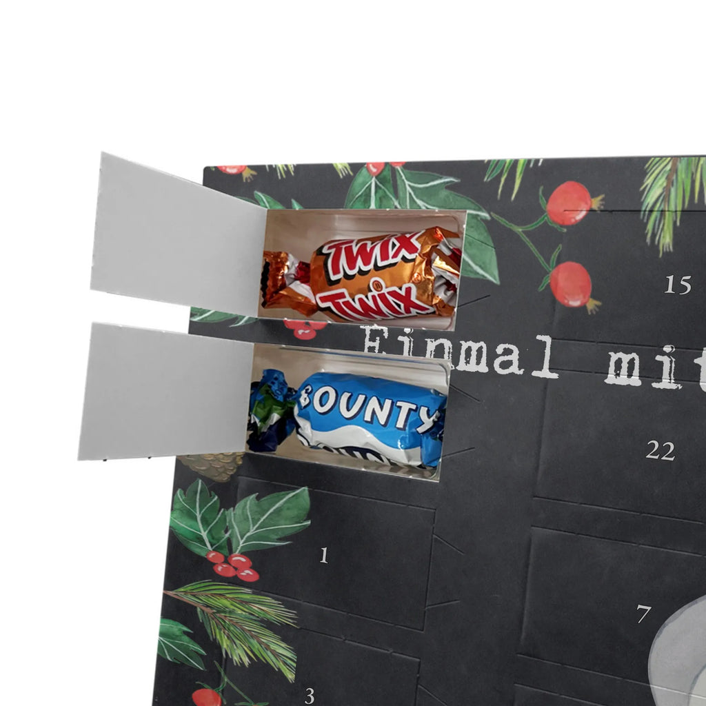 Chocolate advent calendar Detective passion gift, sayings, gift idea, best, farewell gift, passing exam, anniversary, retirement, promotion, job start, profession