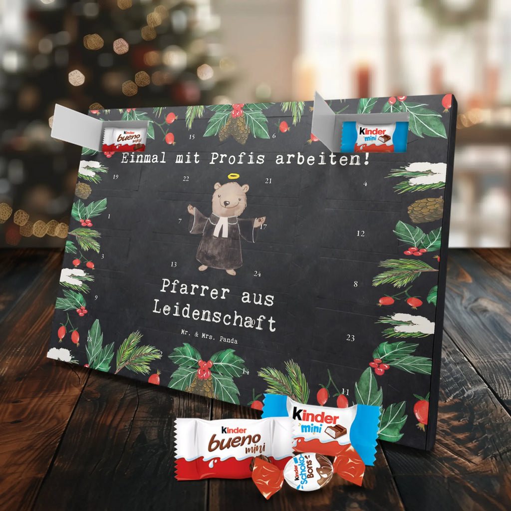 Chocolate advent calendar Pastor Passion gift, sayings, gift idea, best, farewell gift, passing exam, anniversary, retirement, promotion, job start, profession