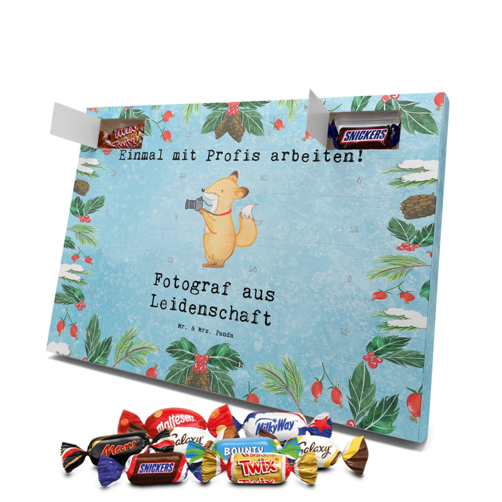 Chocolate advent calendar photographer passion gift, sayings, gift idea, best, farewell gift, passing exam, anniversary, retirement, promotion, job start, profession
