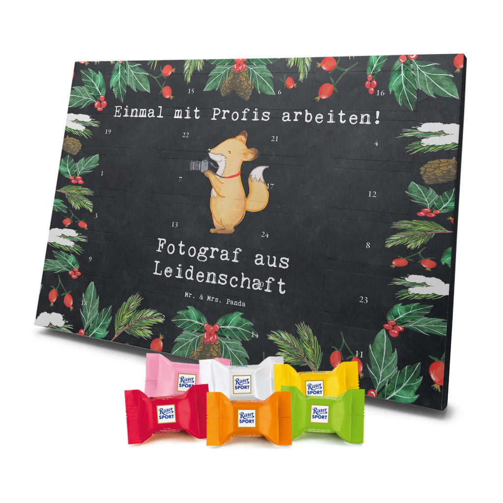 Chocolate advent calendar photographer passion gift, sayings, gift idea, best, farewell gift, passing exam, anniversary, retirement, promotion, job start, profession