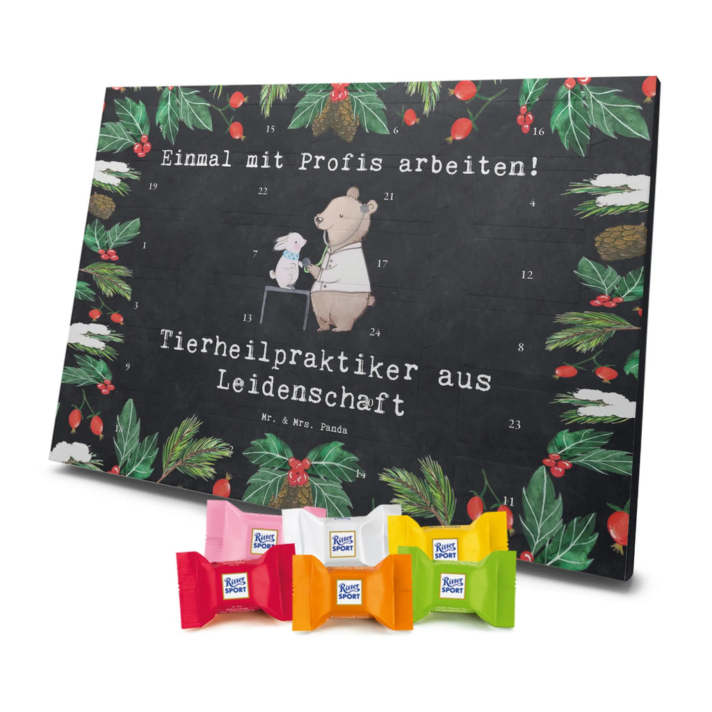 Chocolate advent calendar Animal Naturopath Passion gift, sayings, gift idea, best, farewell gift, passing exam, anniversary, retirement, promotion, job start, profession