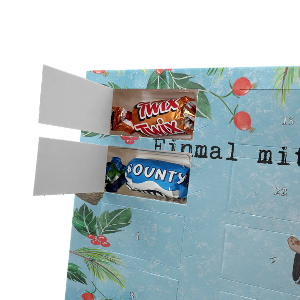 Chocolate advent calendar Pastor Passion gift, sayings, gift idea, best, farewell gift, passing exam, anniversary, retirement, promotion, job start, profession