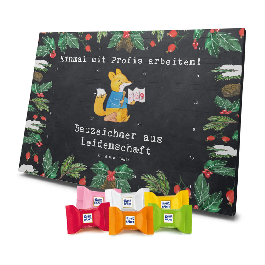 Chocolate advent calendar Draftsman Passion gift, sayings, gift idea, best, farewell gift, passing exam, anniversary, retirement, promotion, job start, profession