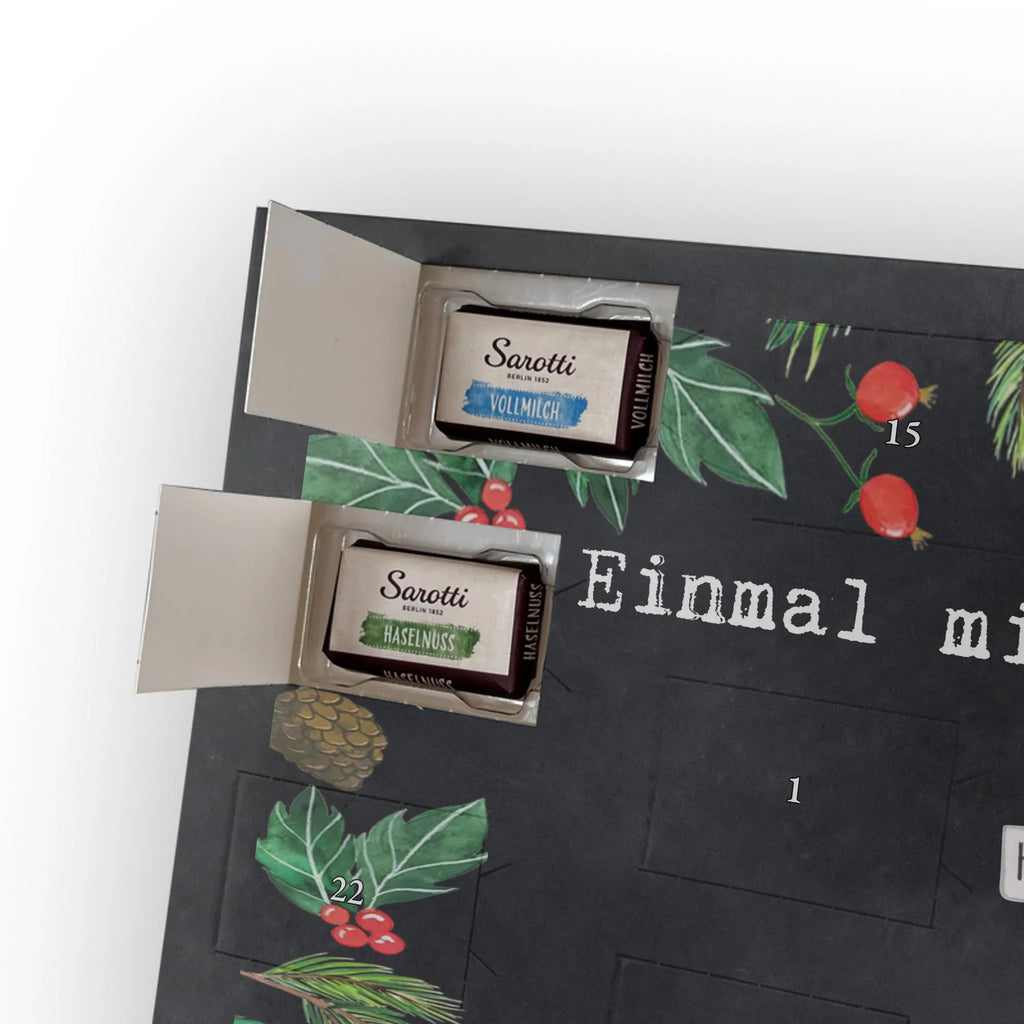 Chocolate advent calendar Social Worker Passion gift, sayings, gift idea, best, farewell gift, passing exam, anniversary, retirement, promotion, job start, profession