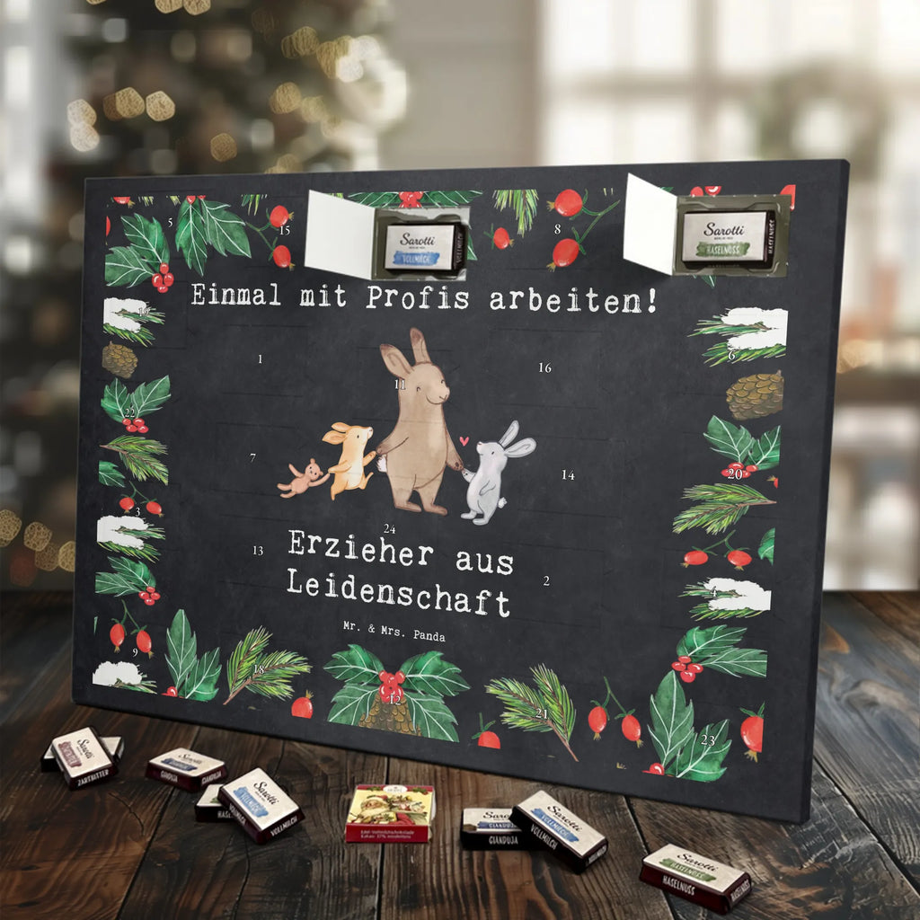 Chocolate advent calendar educator passion gift, sayings, gift idea, best, farewell gift, passing exam, anniversary, retirement, promotion, job start, profession