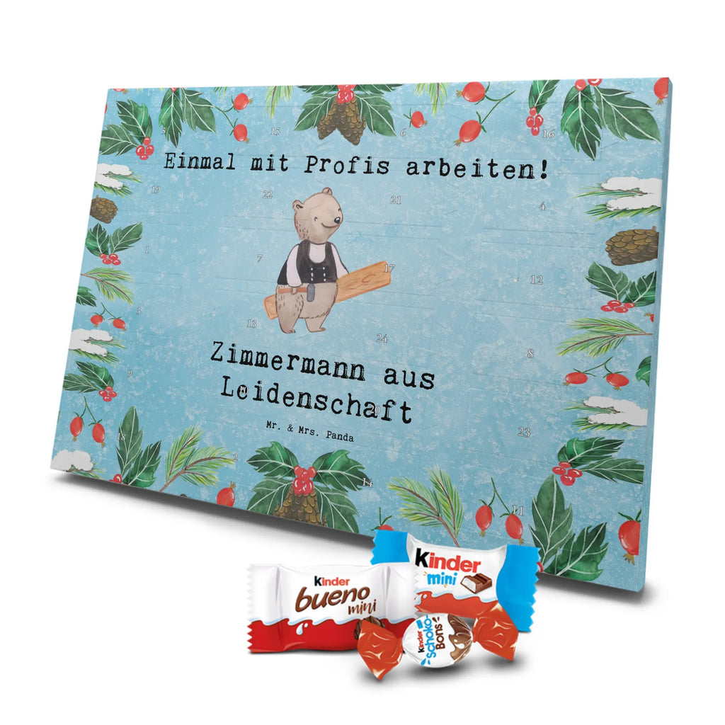 Chocolate advent calendar Carpenter Passion gift, sayings, gift idea, best, farewell gift, passing exam, anniversary, retirement, promotion, job start, profession