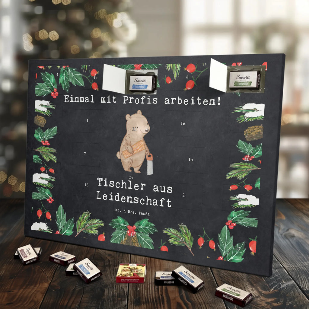 Chocolate advent calendar Carpenter Passion gift, sayings, gift idea, best, farewell gift, passing exam, anniversary, retirement, promotion, job start, profession