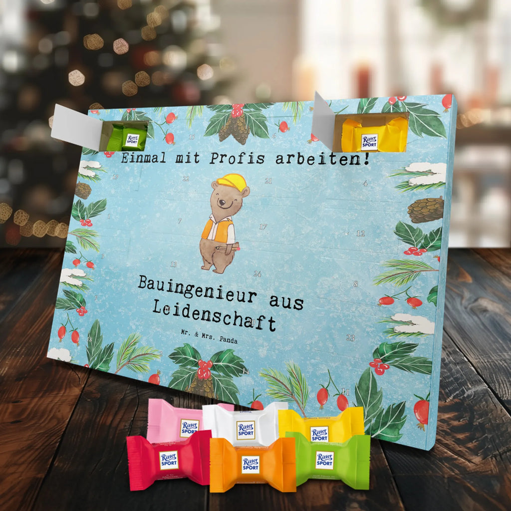 Chocolate advent calendar Civil engineer Passion gift, sayings, gift idea, best, farewell gift, passing exam, anniversary, retirement, promotion, job start, profession