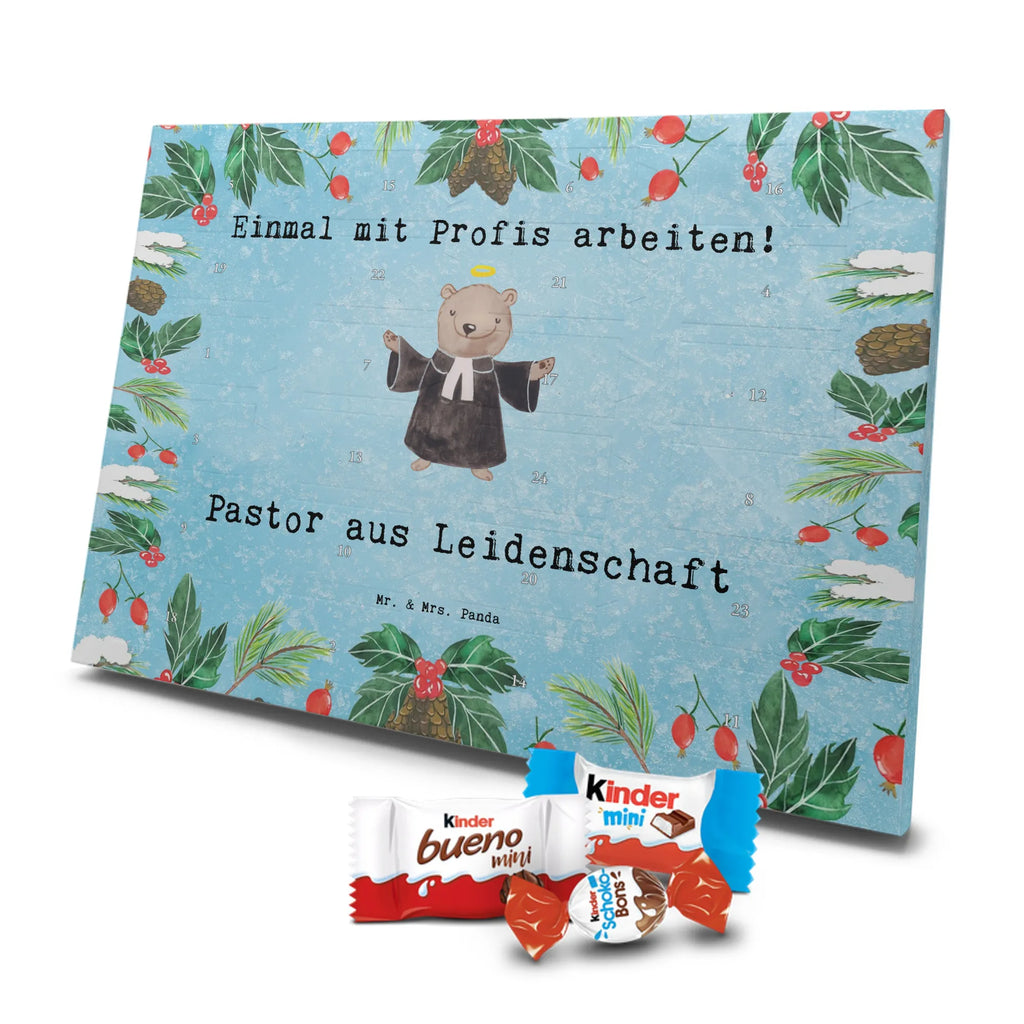 Chocolate advent calendar Pastor Passion gift, sayings, gift idea, best, farewell gift, passing exam, anniversary, retirement, promotion, job start, profession