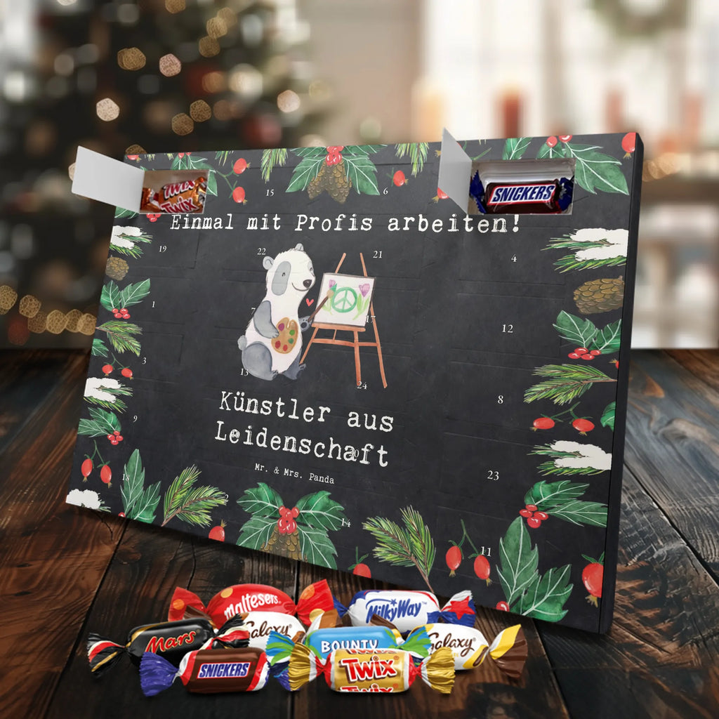 Chocolate advent calendar Artist passion gift, sayings, gift idea, best, farewell gift, passing exam, anniversary, retirement, promotion, job start, profession