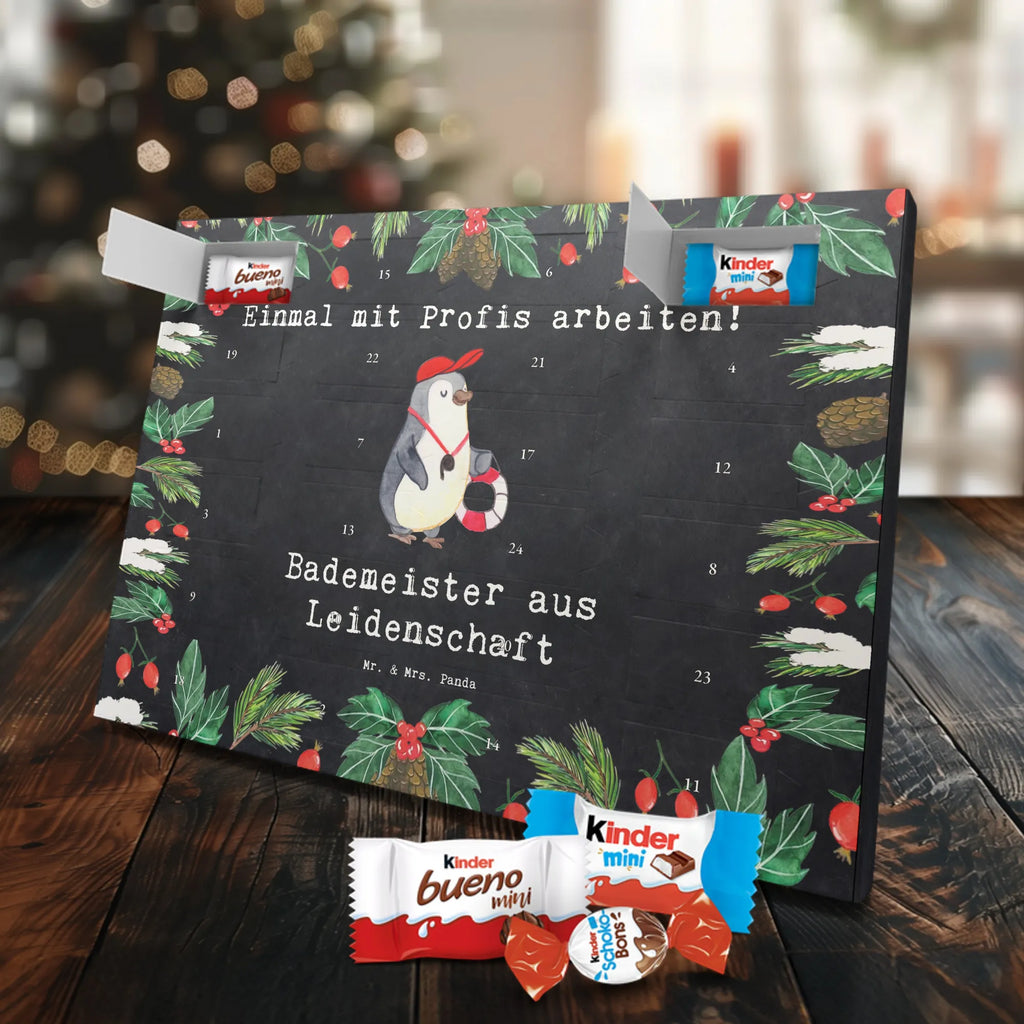 Chocolate advent calendar Lifeguard Passion gift, sayings, gift idea, best, farewell gift, passing exam, anniversary, retirement, promotion, job start, profession