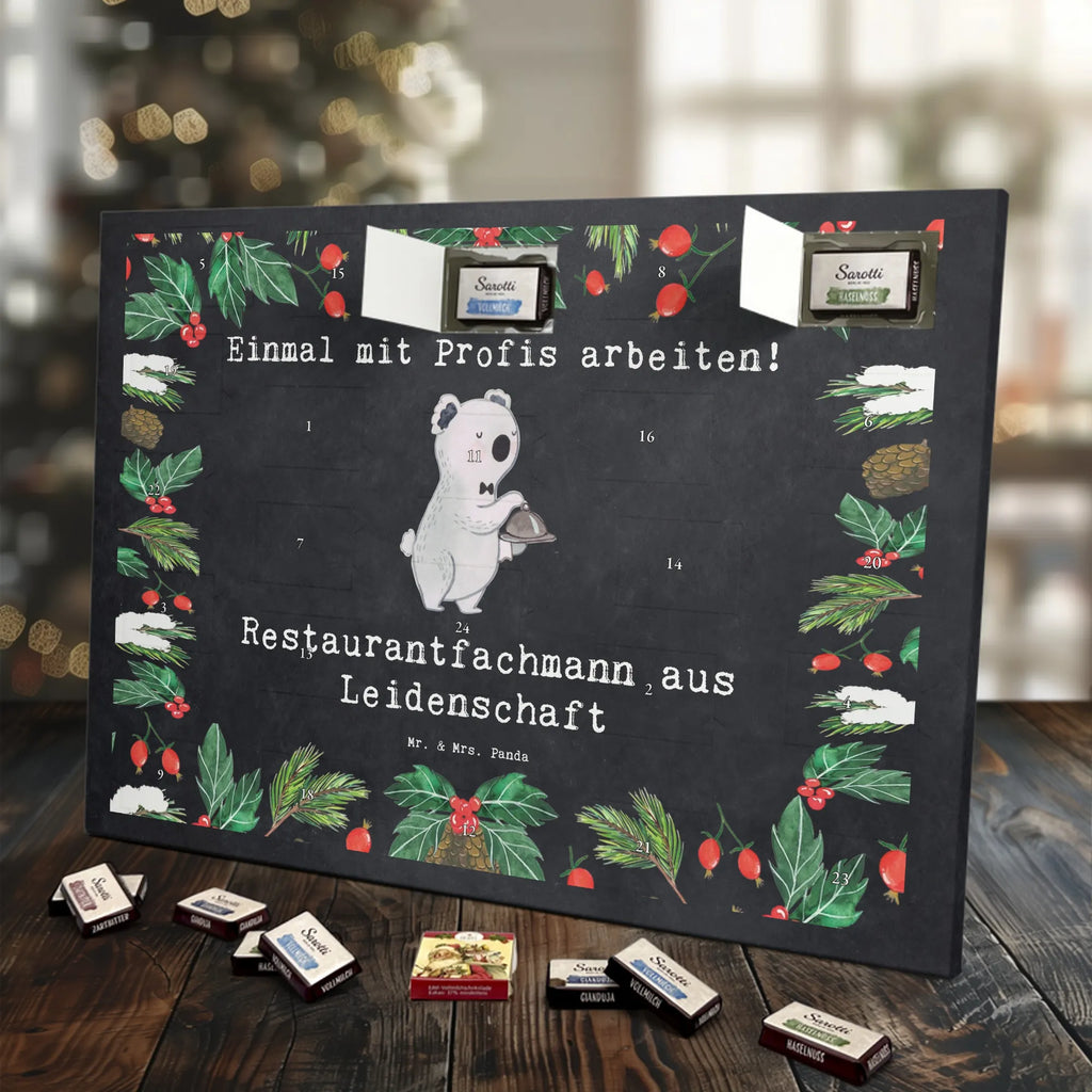 Chocolate advent calendar Restaurant specialist Passion gift, sayings, gift idea, best, farewell gift, passing exam, anniversary, retirement, promotion, job start, profession