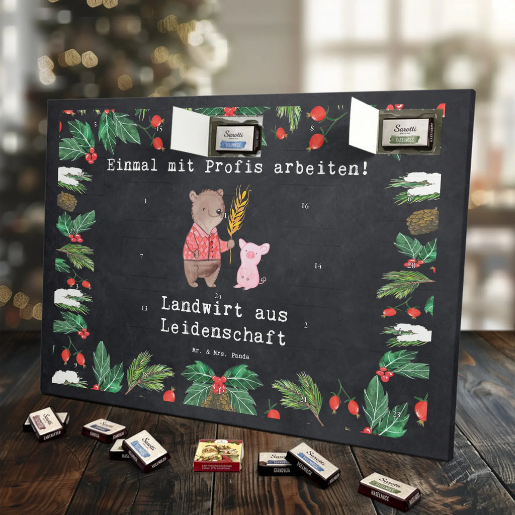 Chocolate advent calendar Farmer Passion gift, sayings, gift idea, best, farewell gift, passing exam, anniversary, retirement, promotion, job start, profession