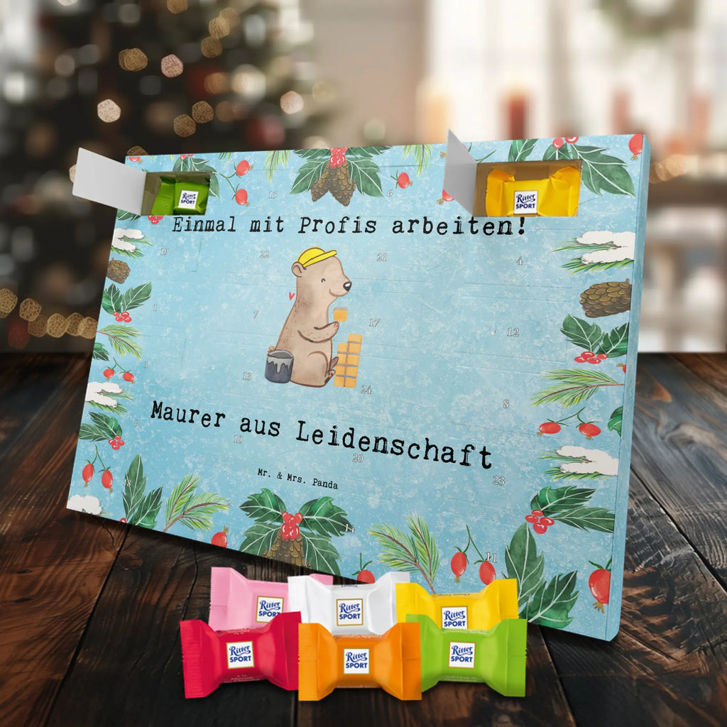 Chocolate advent calendar bricklayer Passion gift, sayings, gift idea, best, farewell gift, passing exam, anniversary, retirement, promotion, job start, profession