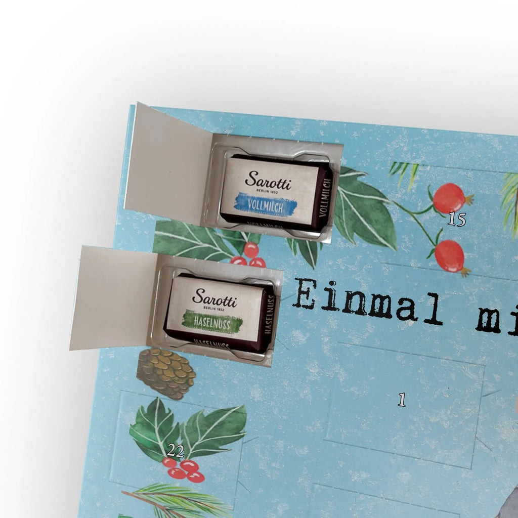 Chocolate advent calendar Artist passion gift, sayings, gift idea, best, farewell gift, passing exam, anniversary, retirement, promotion, job start, profession