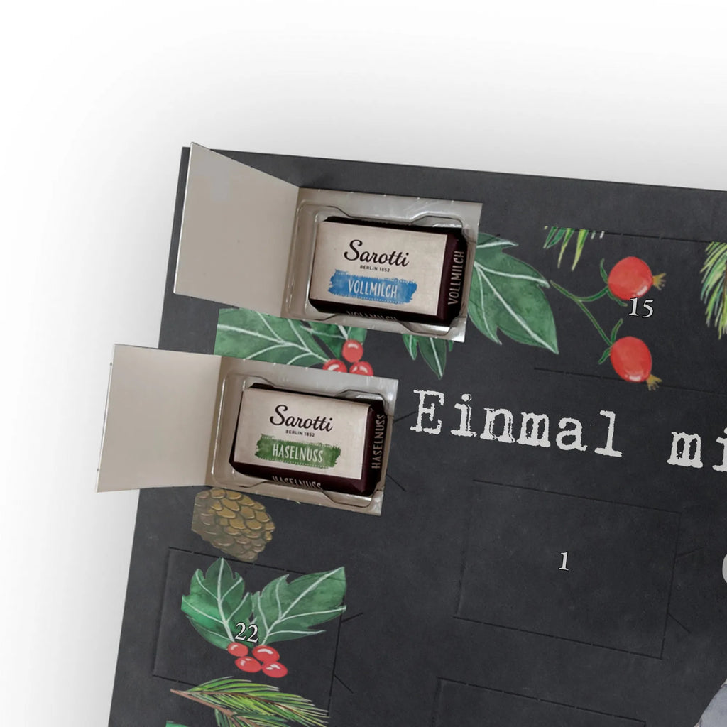 Chocolate advent calendar Artist passion gift, sayings, gift idea, best, farewell gift, passing exam, anniversary, retirement, promotion, job start, profession