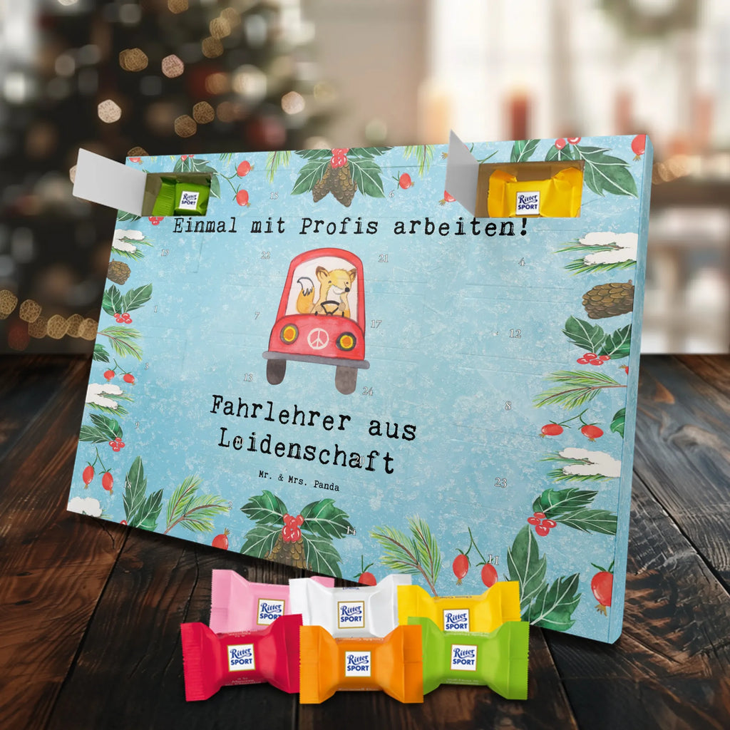 Chocolate advent calendar driving instructor Passion gift, sayings, gift idea, best, farewell gift, passing exam, anniversary, retirement, promotion, job start, profession