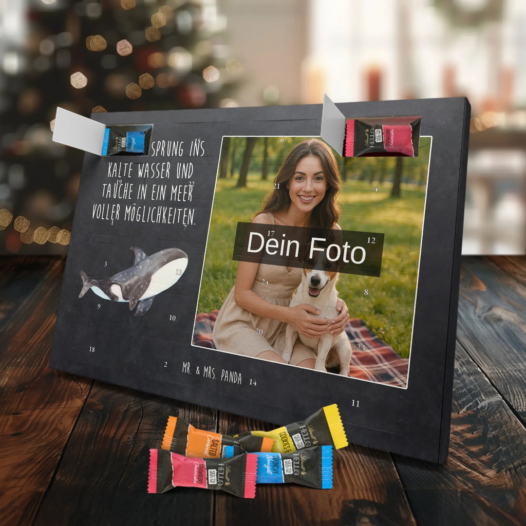  Orka Personalisierter Schoko Foto Adventskalender, Meerestiere, Urlaub, Meer, Neustart, Arbeit, Wal, Büro, Killerwal, Motivation, Orcas, Selbstliebe, Orca, Startup, Möglichkeiten