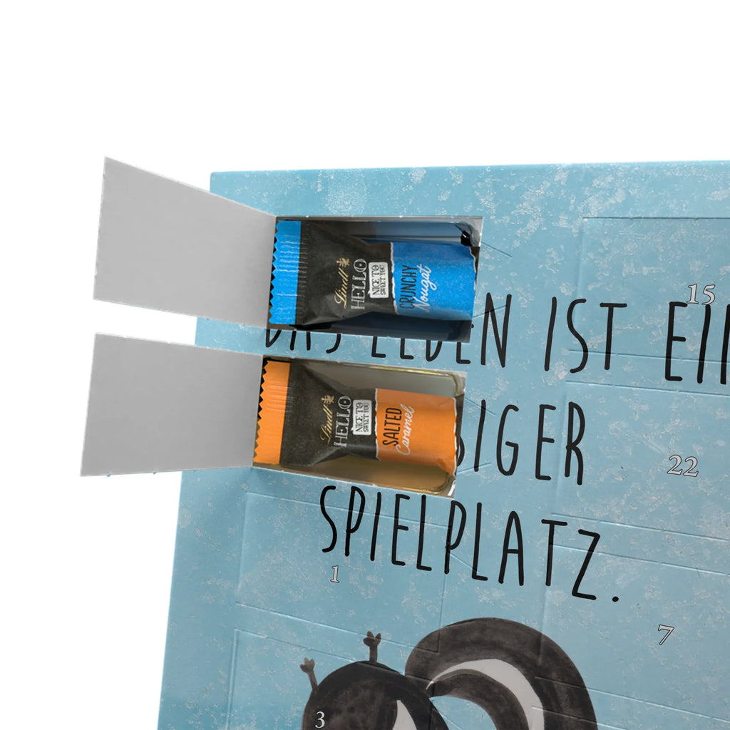 Personalisierter Schoko Foto Adventskalender Stinktier Handstand Personalisierter Schoko Foto Adventskalender, Stinktier, Skunk, Verpielt, Stinker, Raubtier, Spielplatz, Wildtier, Kind, Stinki