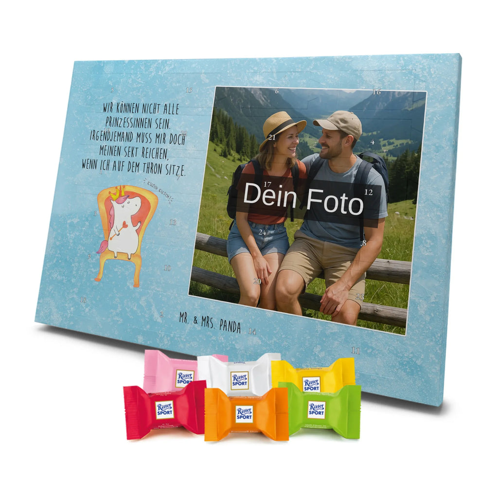 Personalisierter Schoko Foto Adventskalender Einhorn König Personalisierter Schoko Foto Adventskalender, Unicorn, Einhorn, Einhörner, Einhorn Deko, Kaiser, Präsident, Prinzessin, König, Bundeskanzler, Herrscher, Krone