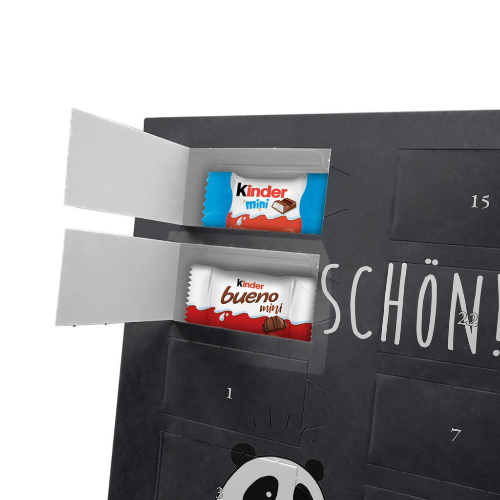 Personalisierter Schoko Foto Adventskalender Panda Dankeschön Personalisierter Schoko Foto Adventskalender