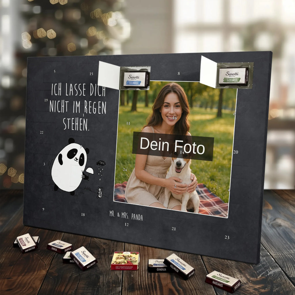 Personalisierter Schoko Foto Adventskalender Panda Zusammenhalt Personalisierter Schoko Foto Adventskalender