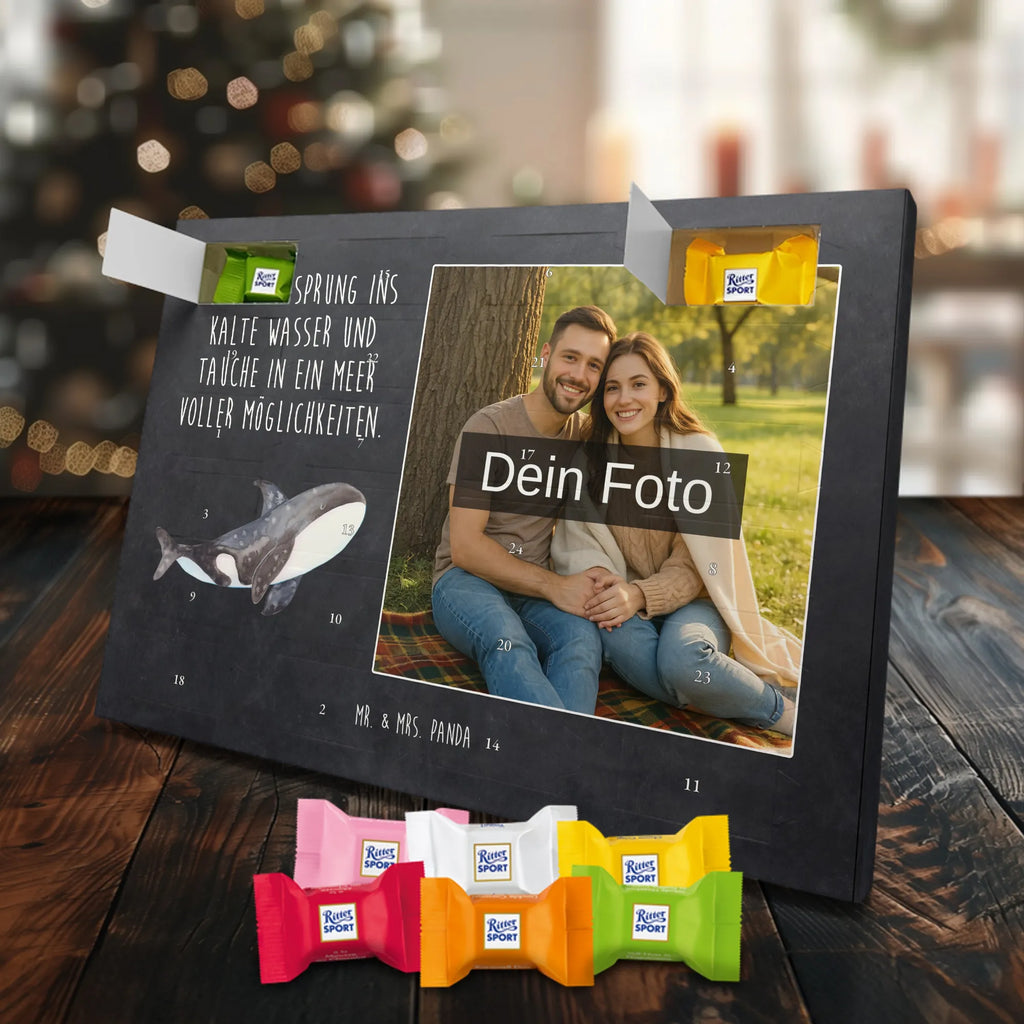  Orka Personalisierter Schoko Foto Adventskalender, Meerestiere, Urlaub, Meer, Neustart, Arbeit, Wal, Büro, Killerwal, Motivation, Orcas, Selbstliebe, Orca, Startup, Möglichkeiten