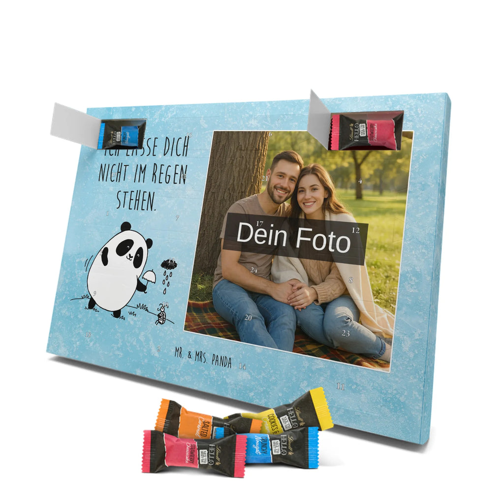 Personalisierter Schoko Foto Adventskalender Panda Zusammenhalt Personalisierter Schoko Foto Adventskalender