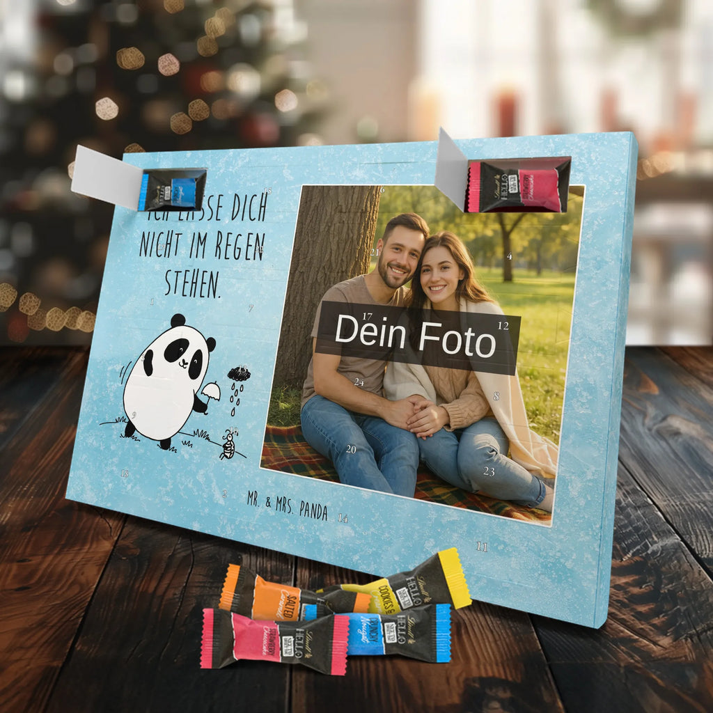 Personalisierter Schoko Foto Adventskalender Panda Zusammenhalt Personalisierter Schoko Foto Adventskalender