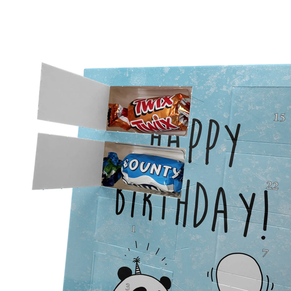 Panda Birthday Personalisierter Schoko Foto Adventskalender