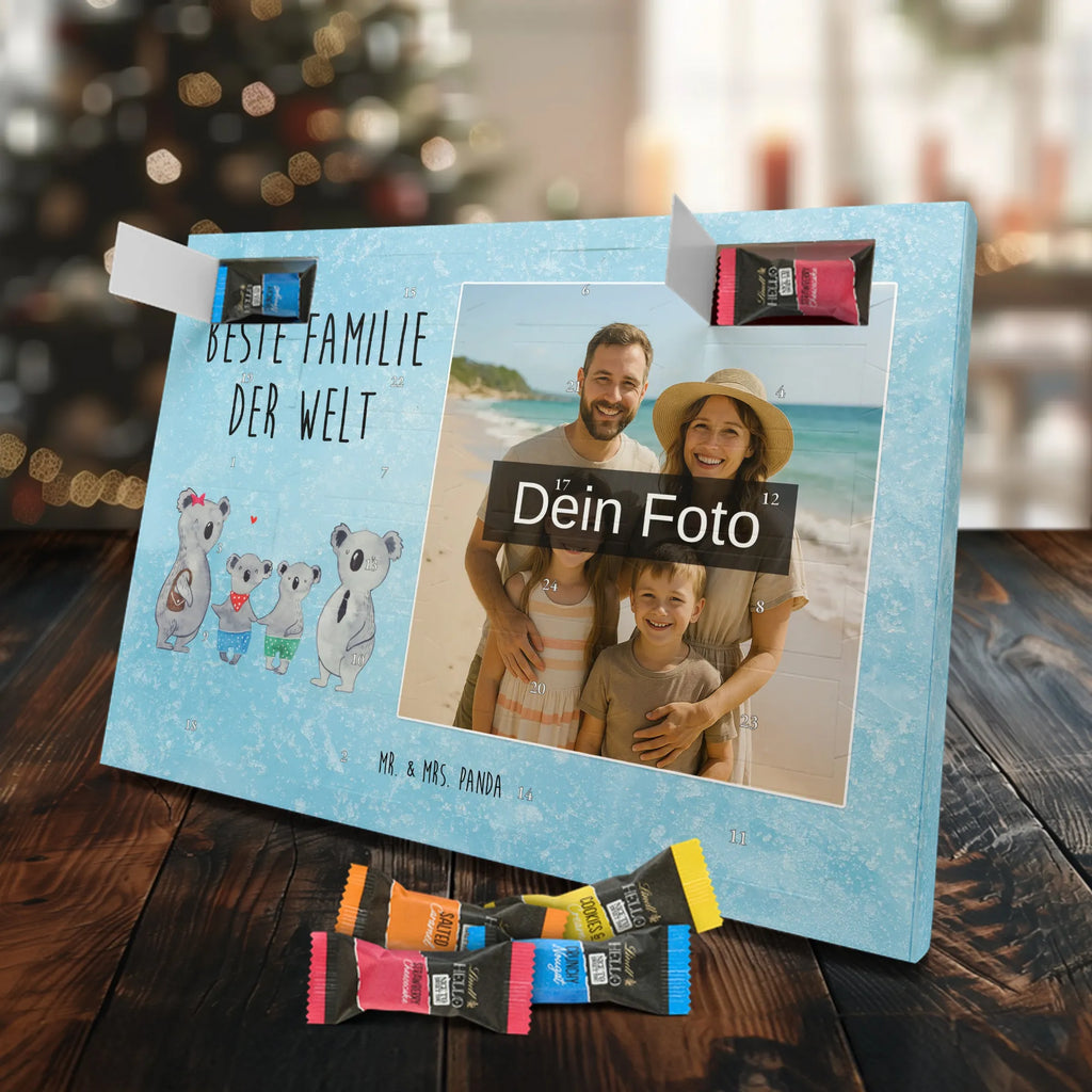 Personalisierter Schoko Foto Adventskalender Koala Familie zwei Personalisierter Schoko Foto Adventskalender, Opa, Bruder, Familie, Muttertag, Schwester, Papa, Mama, Vatertag, Oma, Beste Familie, Lieblingsfamilie, Familienzeit, Koalabär, Koala, Familienleben, Koalafamilie