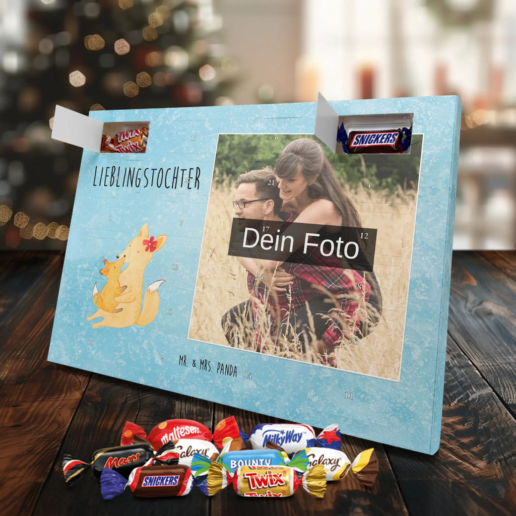 Personalisierter Schoko Foto Adventskalender Fuchs Mama Personalisierter Schoko Foto Adventskalender, Opa, Bruder, Familie, Muttertag, Schwester, Papa, Mama, Vatertag, Oma, Geschenk, Mutter, Lieblingstochter, Tochter, Beste Tochter