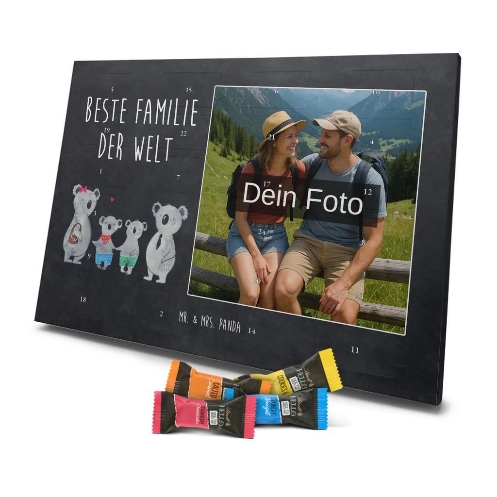 Personalisierter Schoko Foto Adventskalender Koala Familie zwei Personalisierter Schoko Foto Adventskalender, Opa, Bruder, Familie, Muttertag, Schwester, Papa, Mama, Vatertag, Oma, Beste Familie, Lieblingsfamilie, Familienzeit, Koalabär, Koala, Familienleben, Koalafamilie