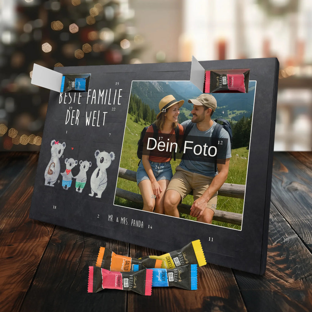 Personalisierter Schoko Foto Adventskalender Koala Familie zwei Personalisierter Schoko Foto Adventskalender, Opa, Bruder, Familie, Muttertag, Schwester, Papa, Mama, Vatertag, Oma, Beste Familie, Lieblingsfamilie, Familienzeit, Koalabär, Koala, Familienleben, Koalafamilie
