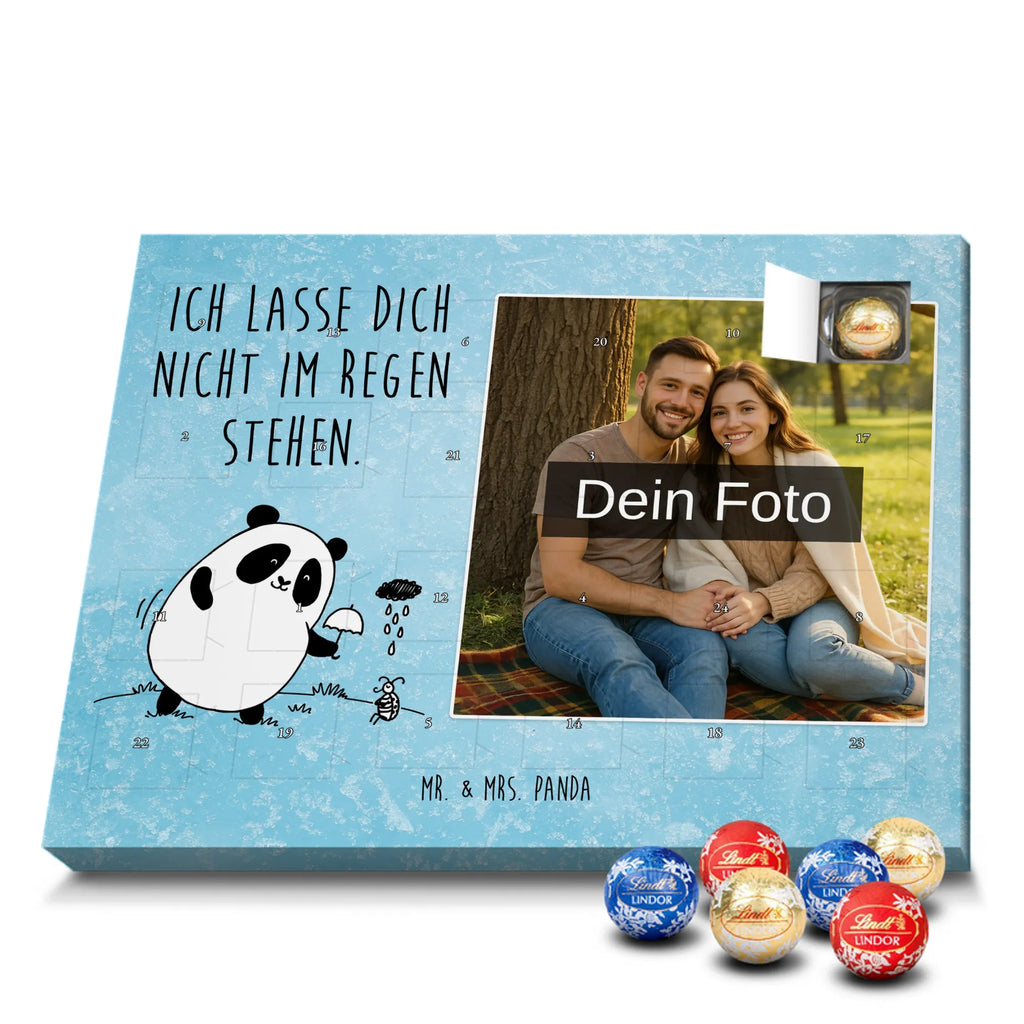 Personalisierter Schoko Foto Adventskalender Panda Zusammenhalt Personalisierter Schoko Foto Adventskalender