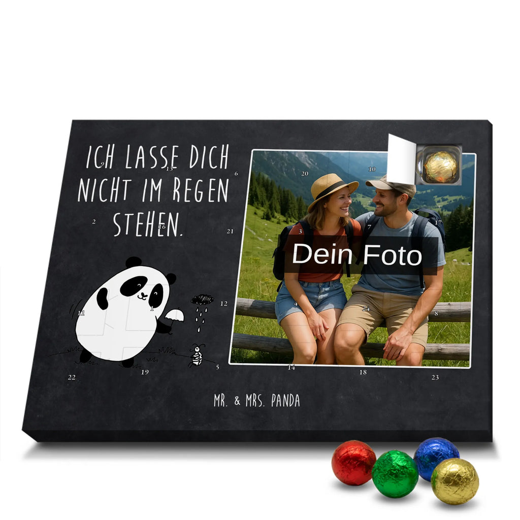 Personalisierter Schoko Foto Adventskalender Panda Zusammenhalt Personalisierter Schoko Foto Adventskalender