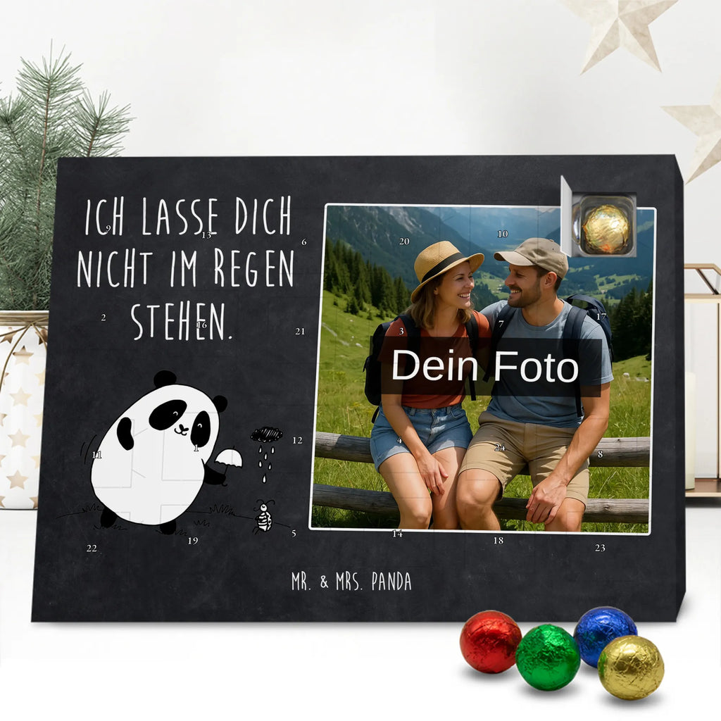 Personalisierter Schoko Foto Adventskalender Panda Zusammenhalt Personalisierter Schoko Foto Adventskalender