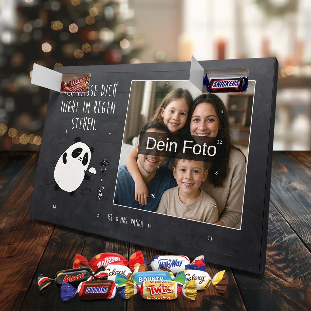 Personalisierter Schoko Foto Adventskalender Panda Zusammenhalt Personalisierter Schoko Foto Adventskalender