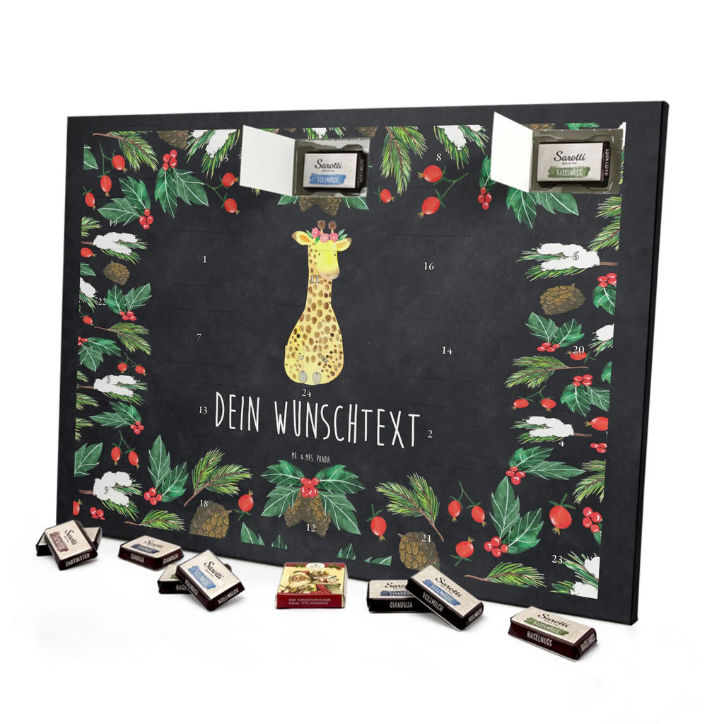  giraffe flower wreath Africa, self-love, friend, wreath of flowers, adventurer