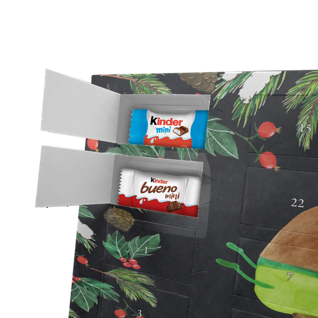 Adventskalender mit Namen Avocado Yoga Adventskalender mit Namen, Personalisierter Adventskalender, Gesund, Vegan, Veggie, Avocado, Avocado Yoga Vegan