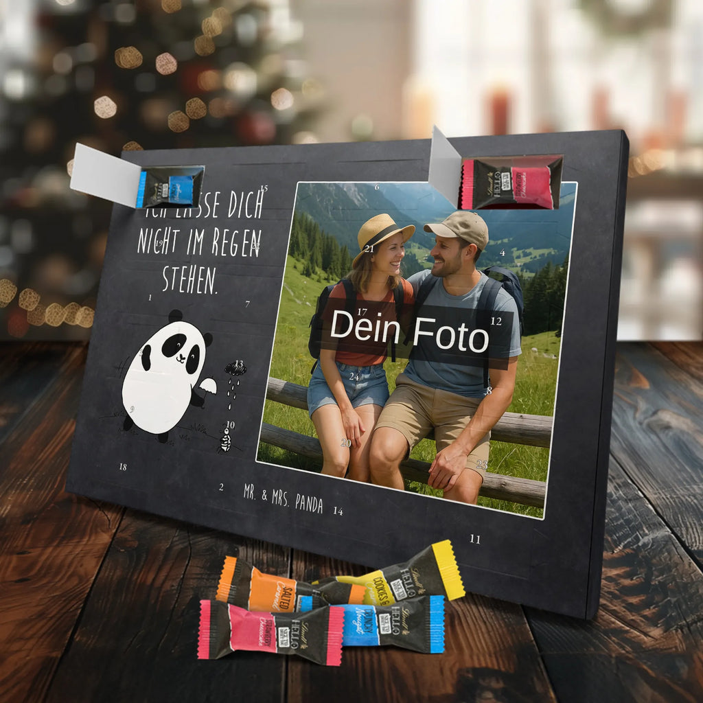 Personalisierter Schoko Foto Adventskalender Panda Zusammenhalt Personalisierter Schoko Foto Adventskalender