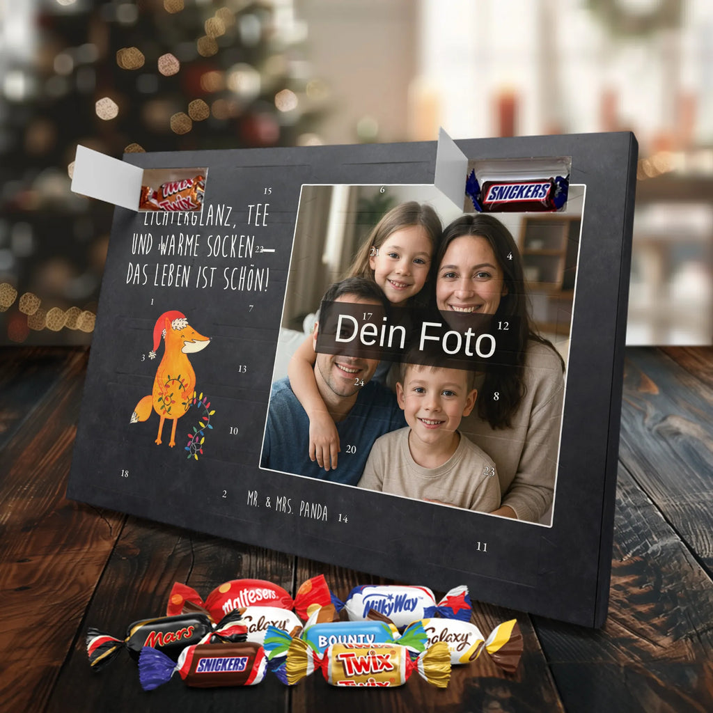 Personalisierter Schoko Foto Adventskalender Fuchs Weihnachten Personalisierter Schoko Foto Adventskalender, Heiligabend, Wintermotiv, Winter, Weihnachtsdeko, Weihnachten, Nikolaus, Advent, Geschenk Weihnachten, Füchse, Weihnachtsmann, Fuchs, Spruch schön, Weihnachtszeit