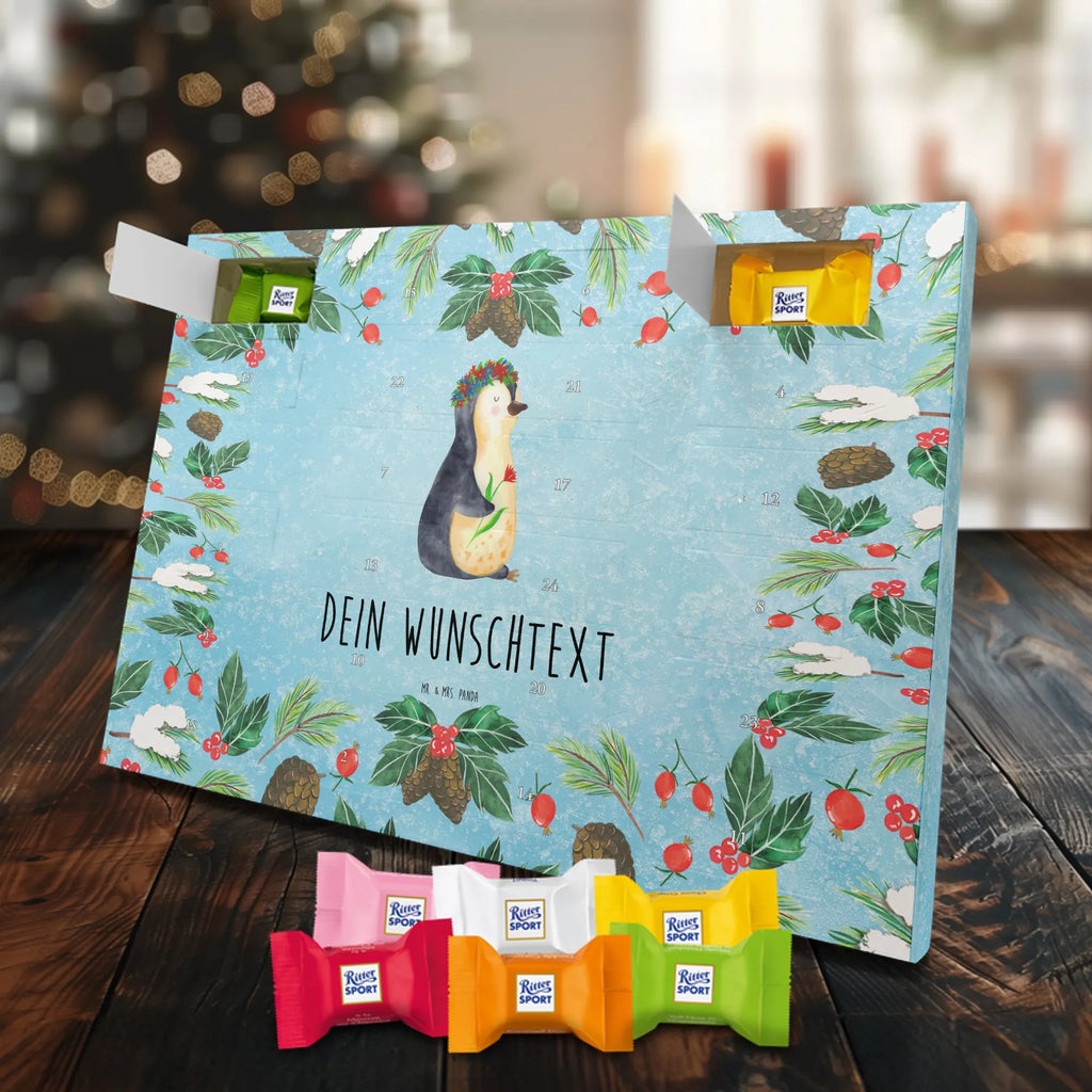  Penguin Flower Penguins, North Pole, wreath of flowers, love of life, lovesickness, goals in life, goals, gift idea, wishes, penguins, universe