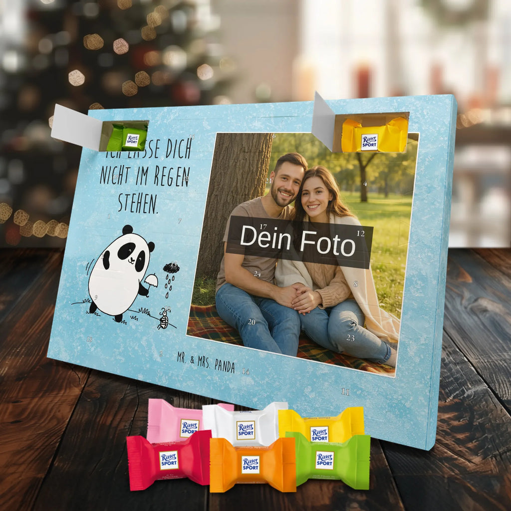 Personalisierter Schoko Foto Adventskalender Panda Zusammenhalt Personalisierter Schoko Foto Adventskalender