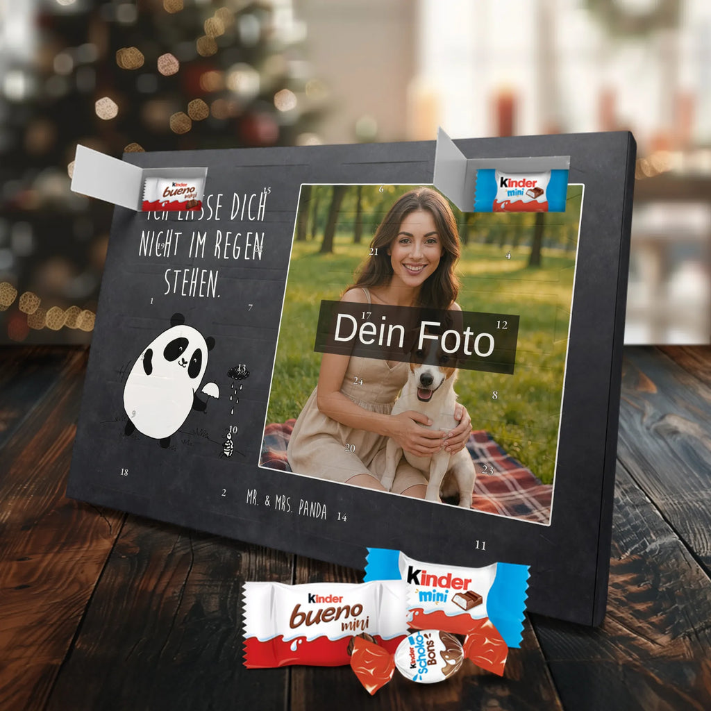 Personalisierter Schoko Foto Adventskalender Panda Zusammenhalt Personalisierter Schoko Foto Adventskalender
