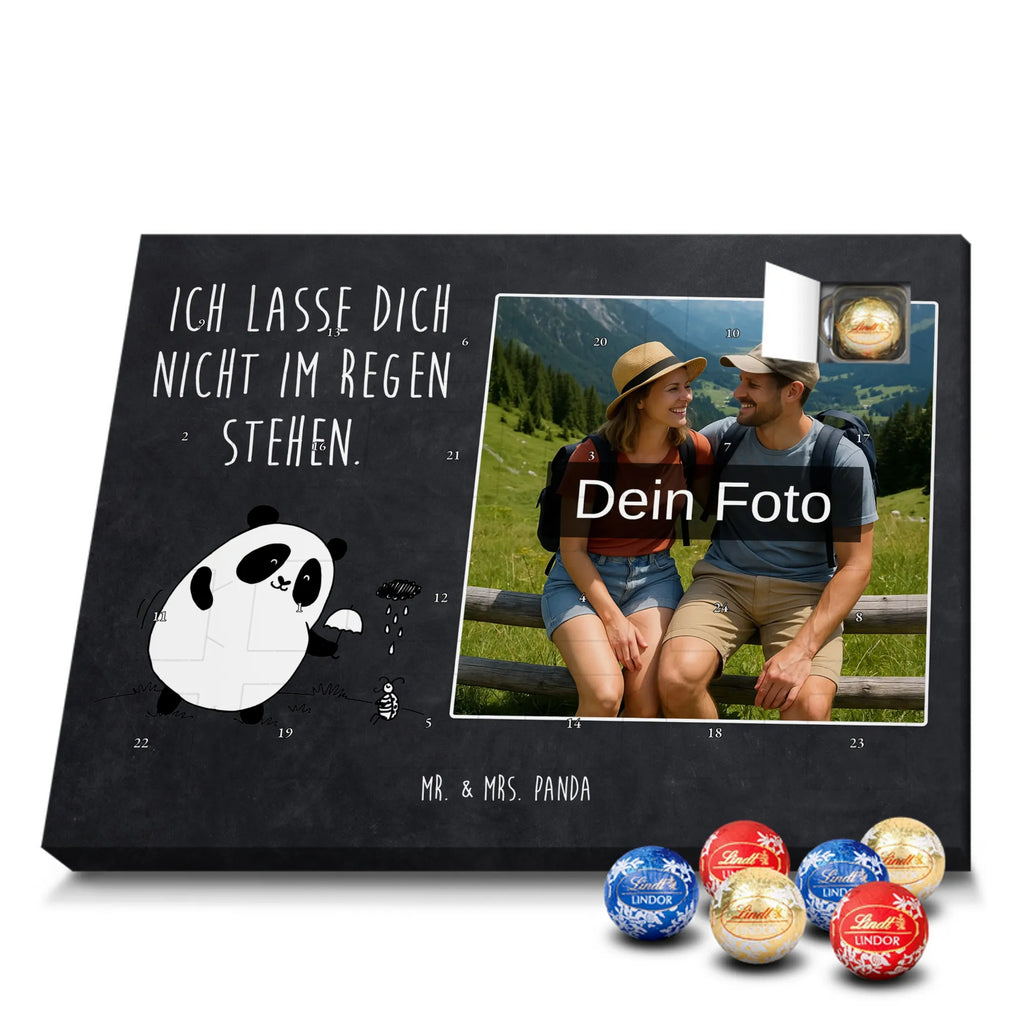 Personalisierter Schoko Foto Adventskalender Panda Zusammenhalt Personalisierter Schoko Foto Adventskalender