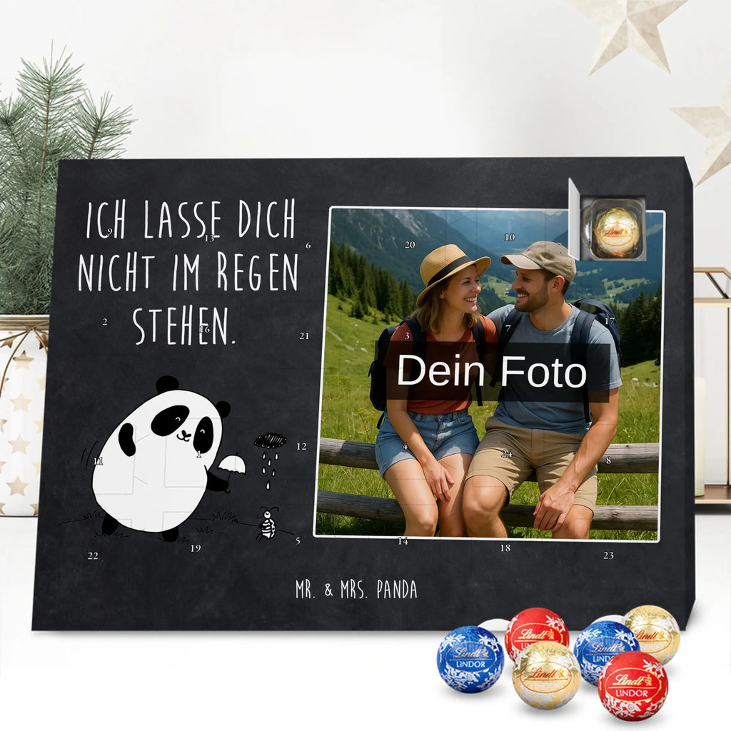 Personalisierter Schoko Foto Adventskalender Panda Zusammenhalt Personalisierter Schoko Foto Adventskalender