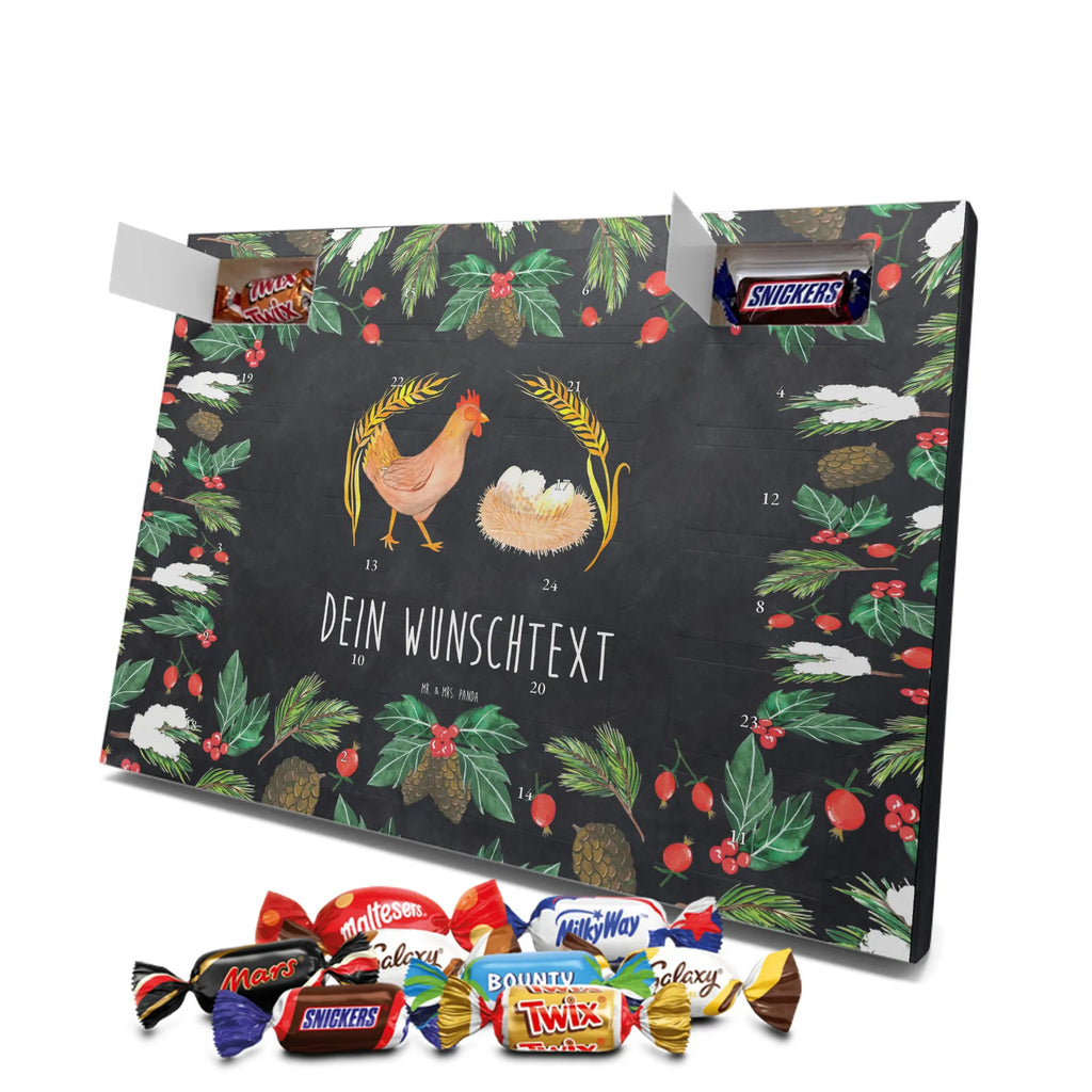 Personalisierter Schoko Adventskalender Huhn Stolz Personalisierter Adventskalender, Adventskalender mit Namen, Hoftiere, Landwirtin, Landwirt, Bauernhof, Hühner, Hof, Eier, Henne, Geburt, Magie, Schwangerschaft, Motivation, Hahn, Spruch, Landleben