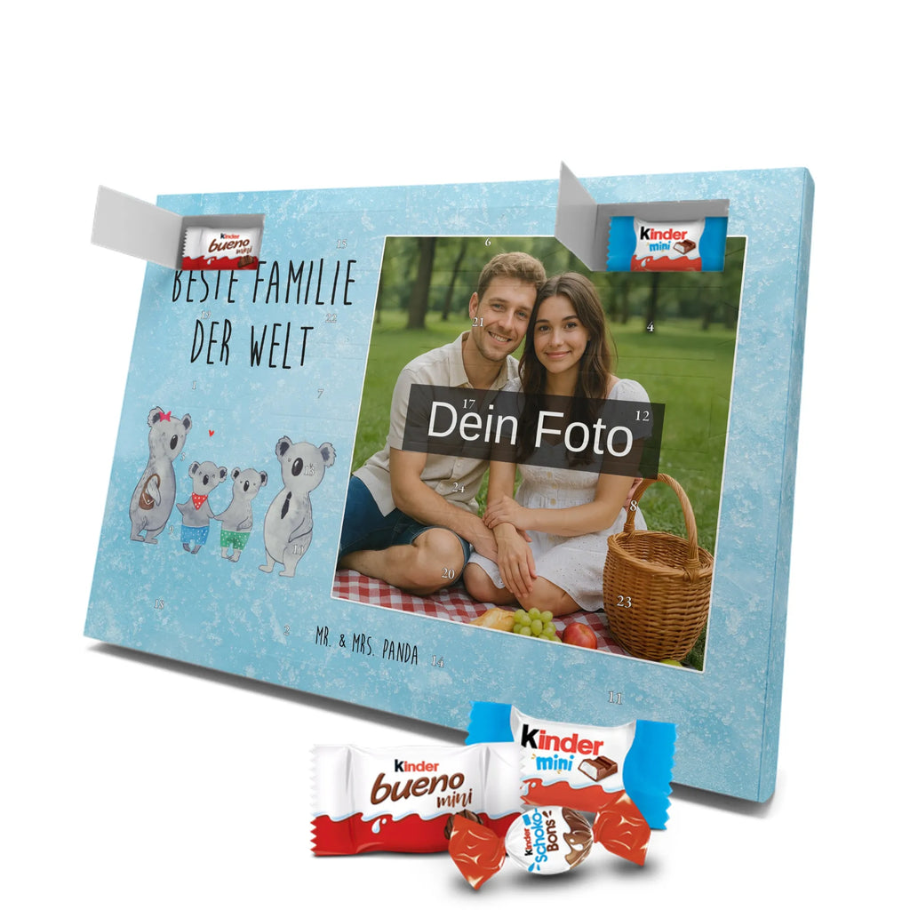 Personalisierter Schoko Foto Adventskalender Koala Familie zwei Personalisierter Schoko Foto Adventskalender, Opa, Bruder, Familie, Muttertag, Schwester, Papa, Mama, Vatertag, Oma, Beste Familie, Lieblingsfamilie, Familienzeit, Koalabär, Koala, Familienleben, Koalafamilie
