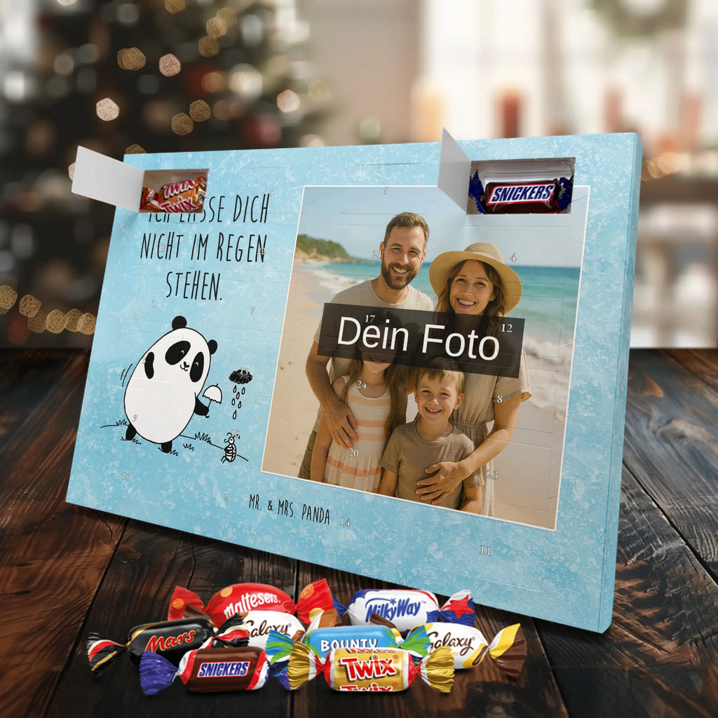 Personalisierter Schoko Foto Adventskalender Panda Zusammenhalt Personalisierter Schoko Foto Adventskalender